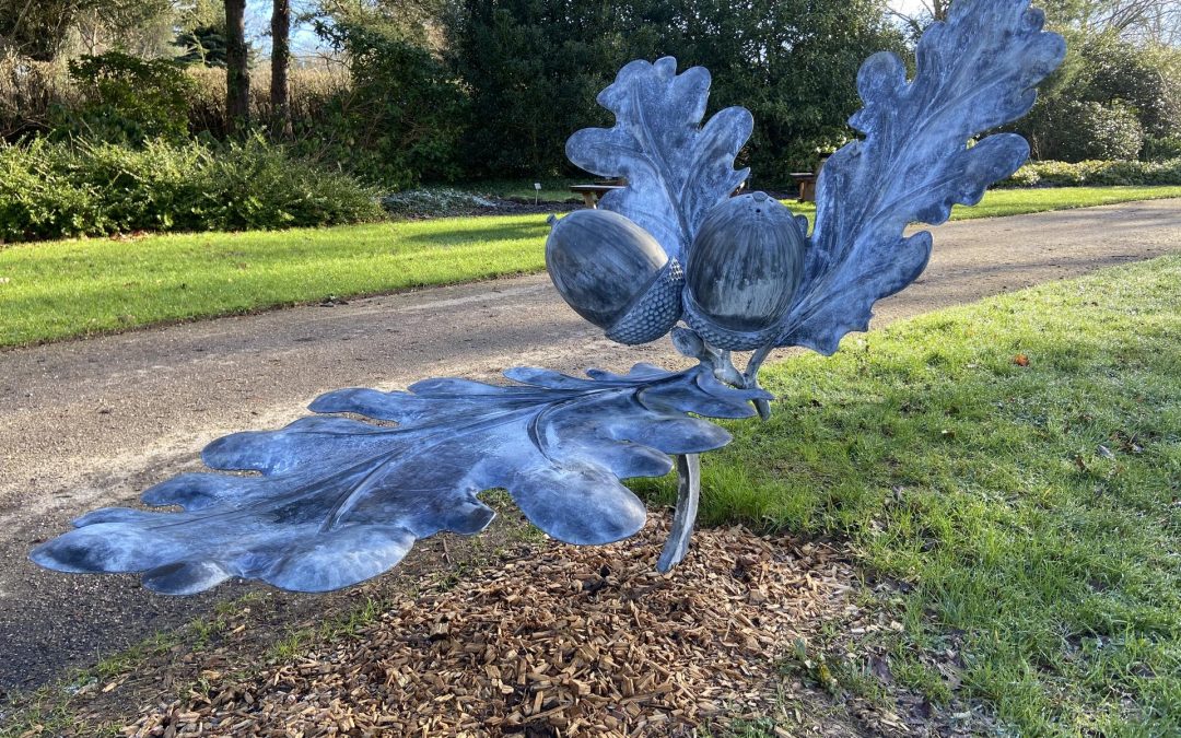 Oak Leaf Bench/Sculpture