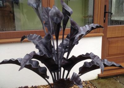 Arum Lily Garden Sculpture
