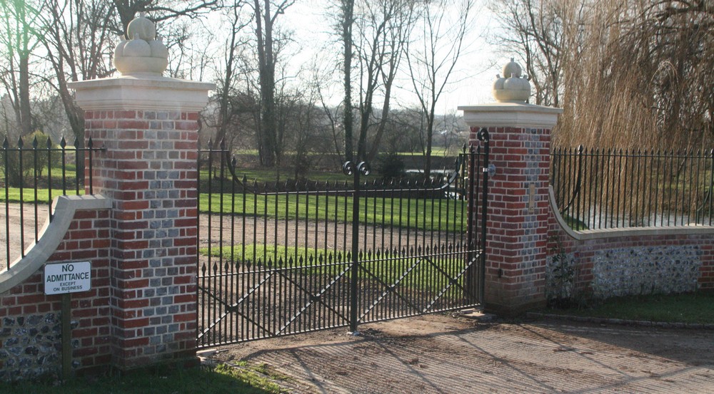 MapleDurham Wrought Iron Gate and Railings