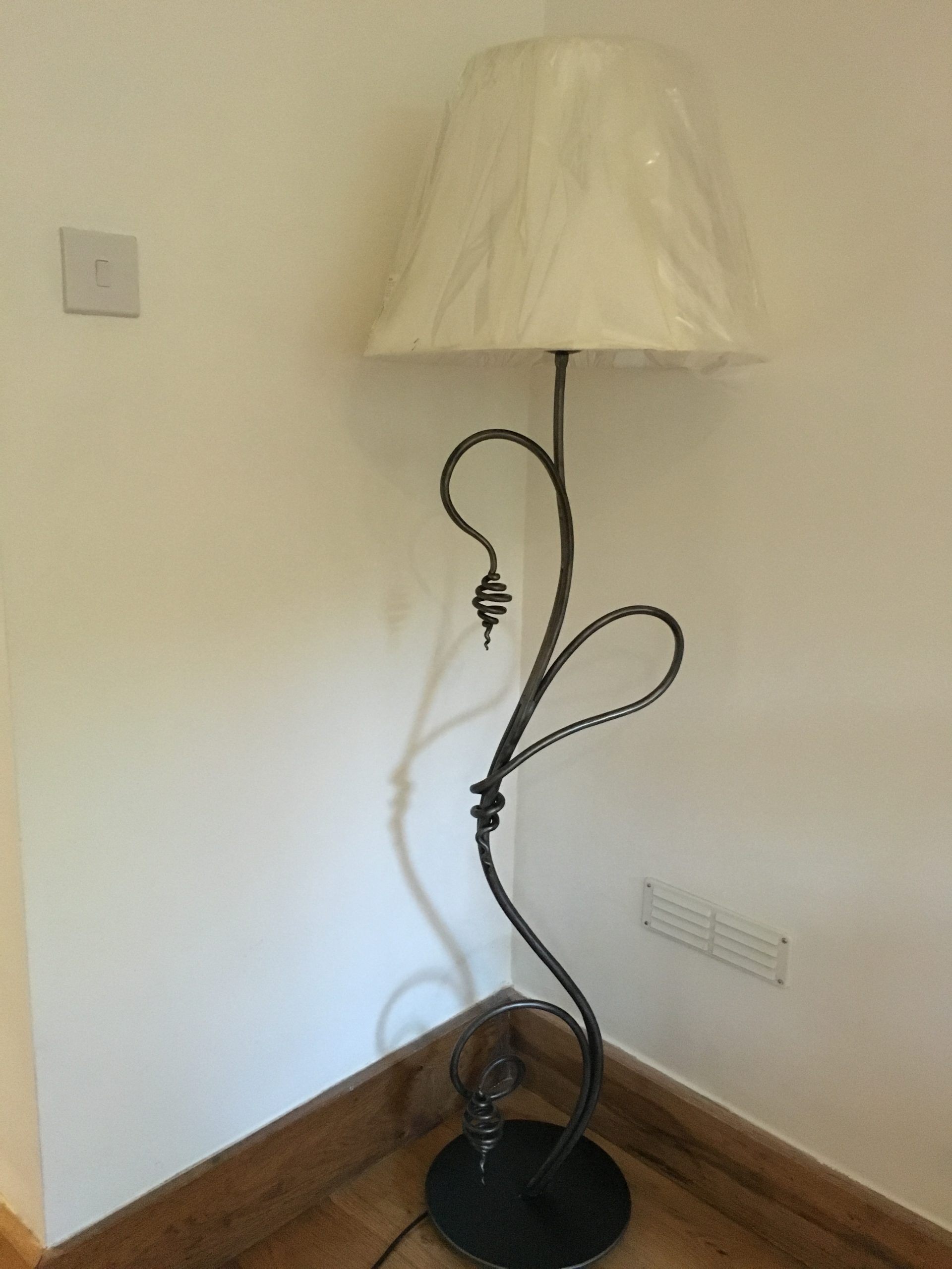 Wrought Iron Standard Lamp