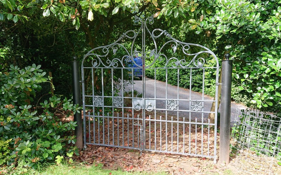 Decorative Wrought Iron Gate