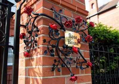 Rose House Sign