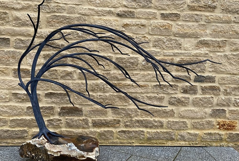 Windswept Tree Sculpture
