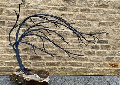 Windswept Tree Sculpture